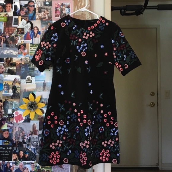 Zara Flower 🌸 Dress 👗 Size M - Picture 3 of 8